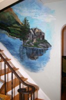 staircase mural view 2